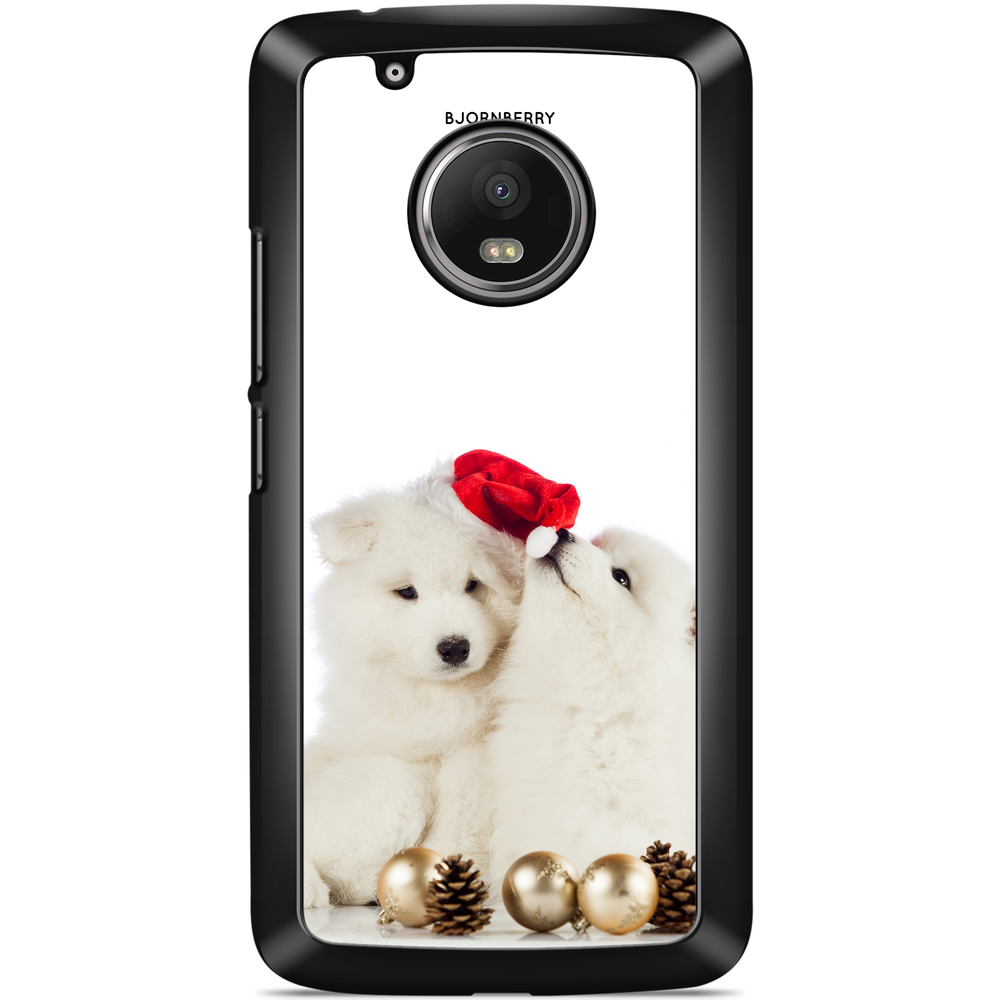 Moto G5 Plus Case - Christmas Dogs