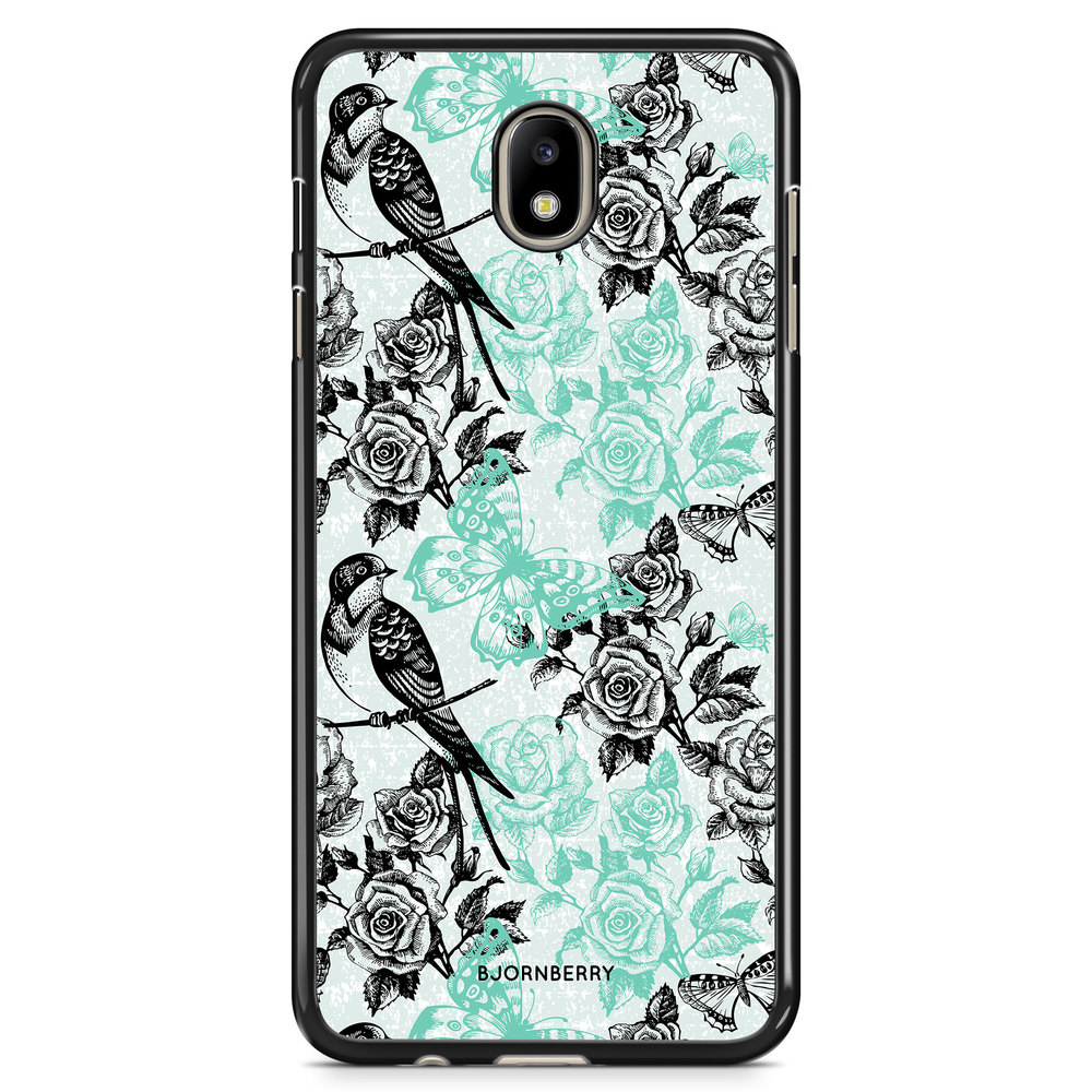 Samsung Galaxy J7 (2017) Case - Birds & Roses