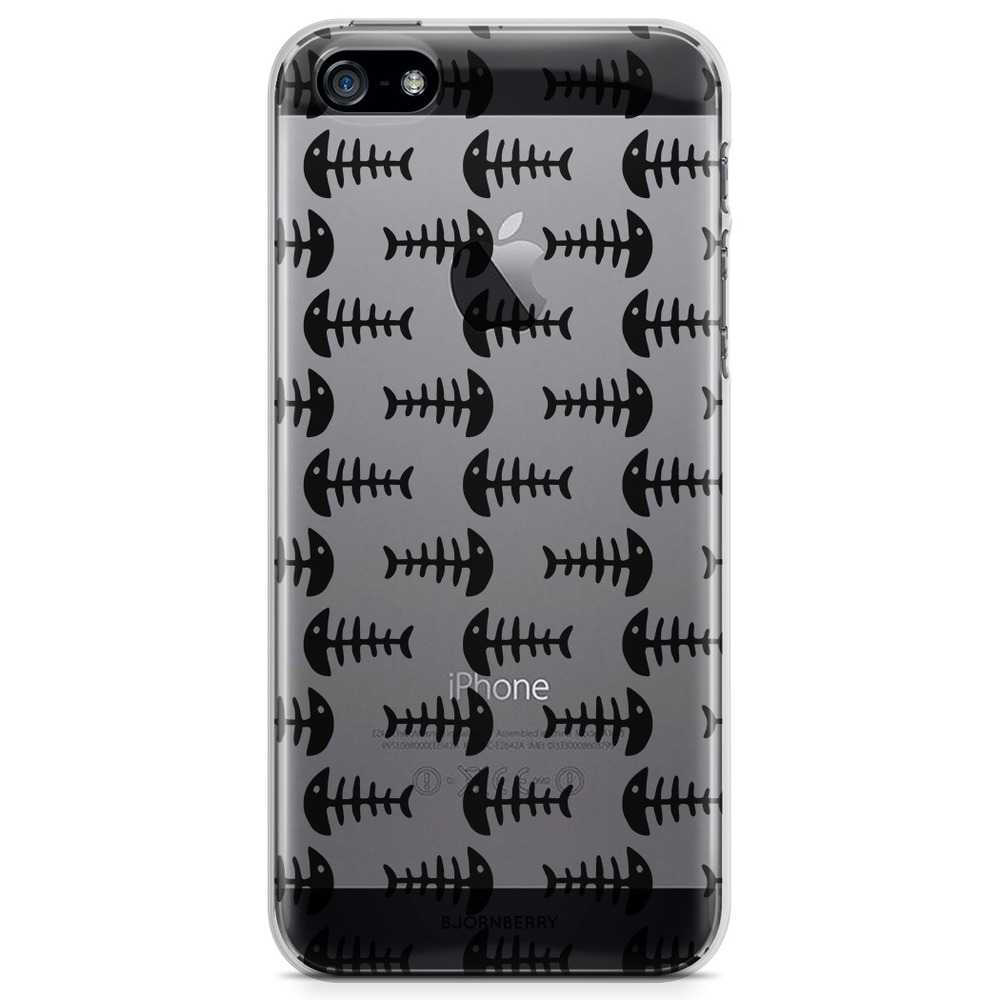 iPhone 5/5S/SE (2016) TPU Case - Fish Skeleton