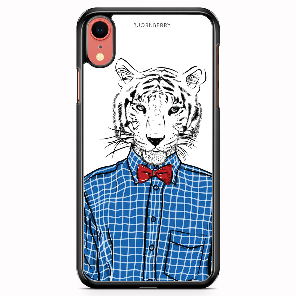 iPhone XR Case - Hipster Tiger