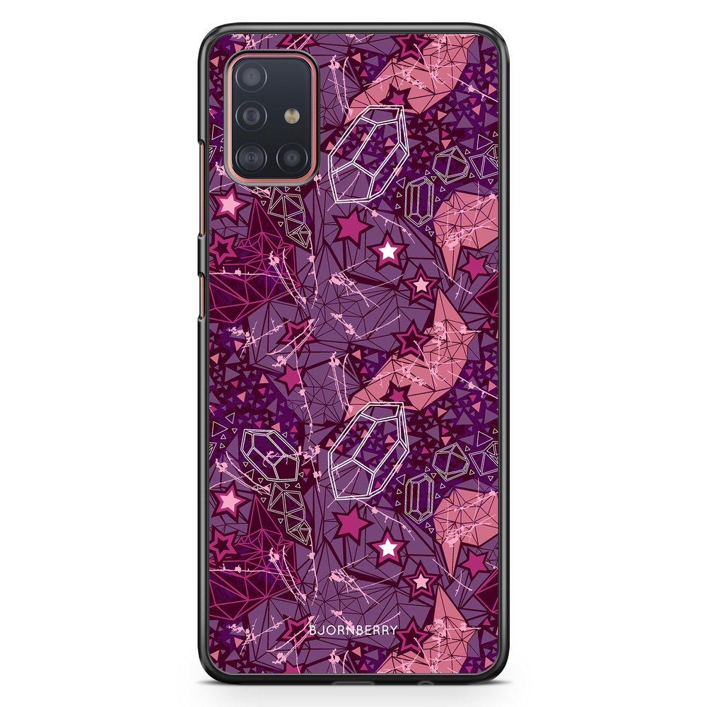 Samsung Galaxy A51 Case - Purple Stars
