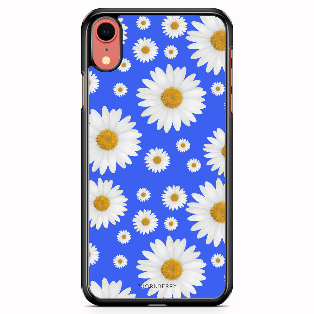 iPhone XR Case - Blue Daisy Flowers