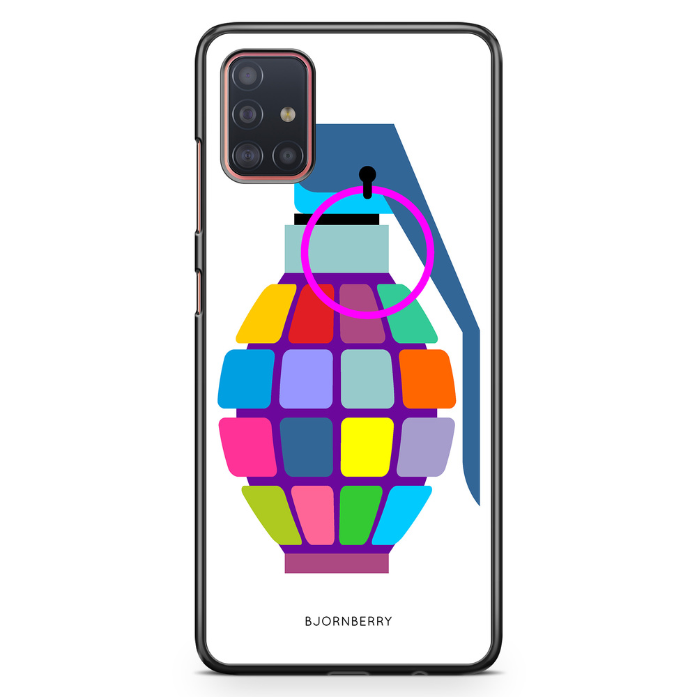 Samsung Galaxy A51 Case - Color Hand Granade
