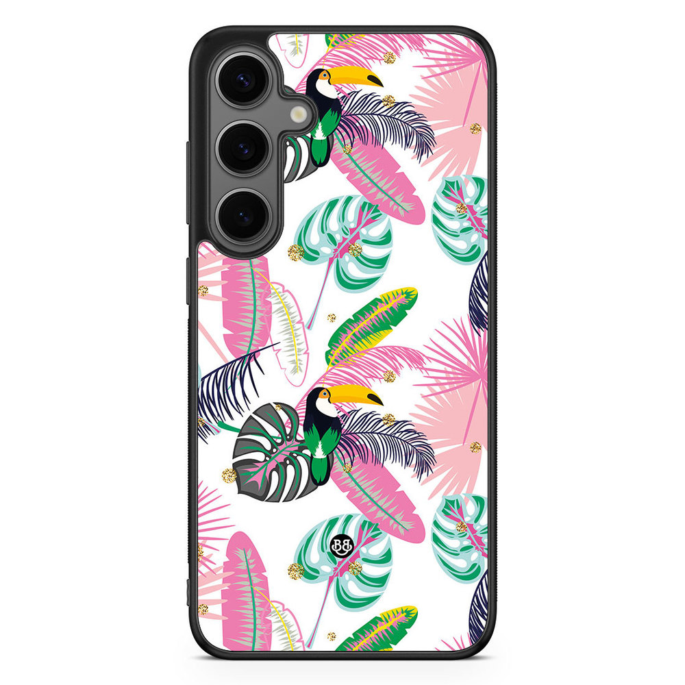 Samsung Galaxy S24 Plus Case - Tropical Pattern