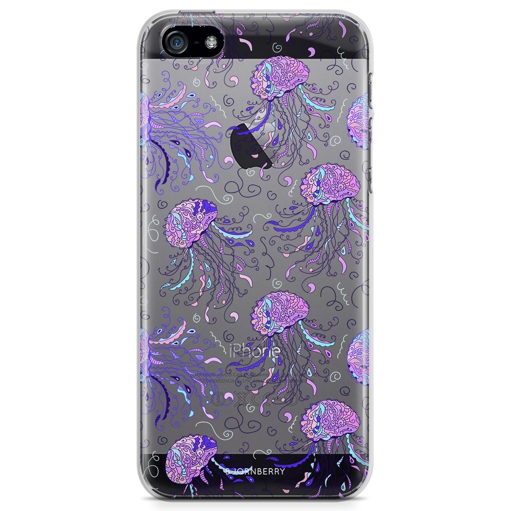 iPhone 5/5S/SE (2016) TPU Case - Jellyfish