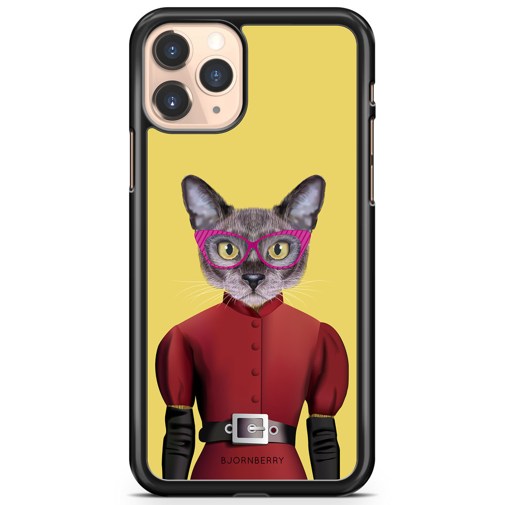 iPhone 11 Pro Case - Hipster Cat