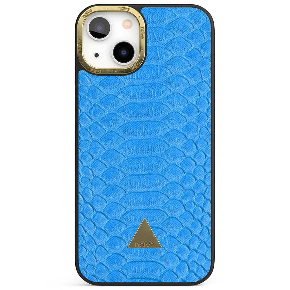 Naive iPhone 13 Case - Indigo Snake