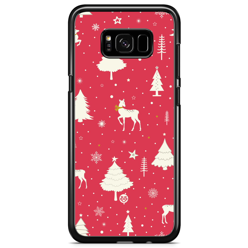 Samsung Galaxy S8 Plus Case - Red Christmas