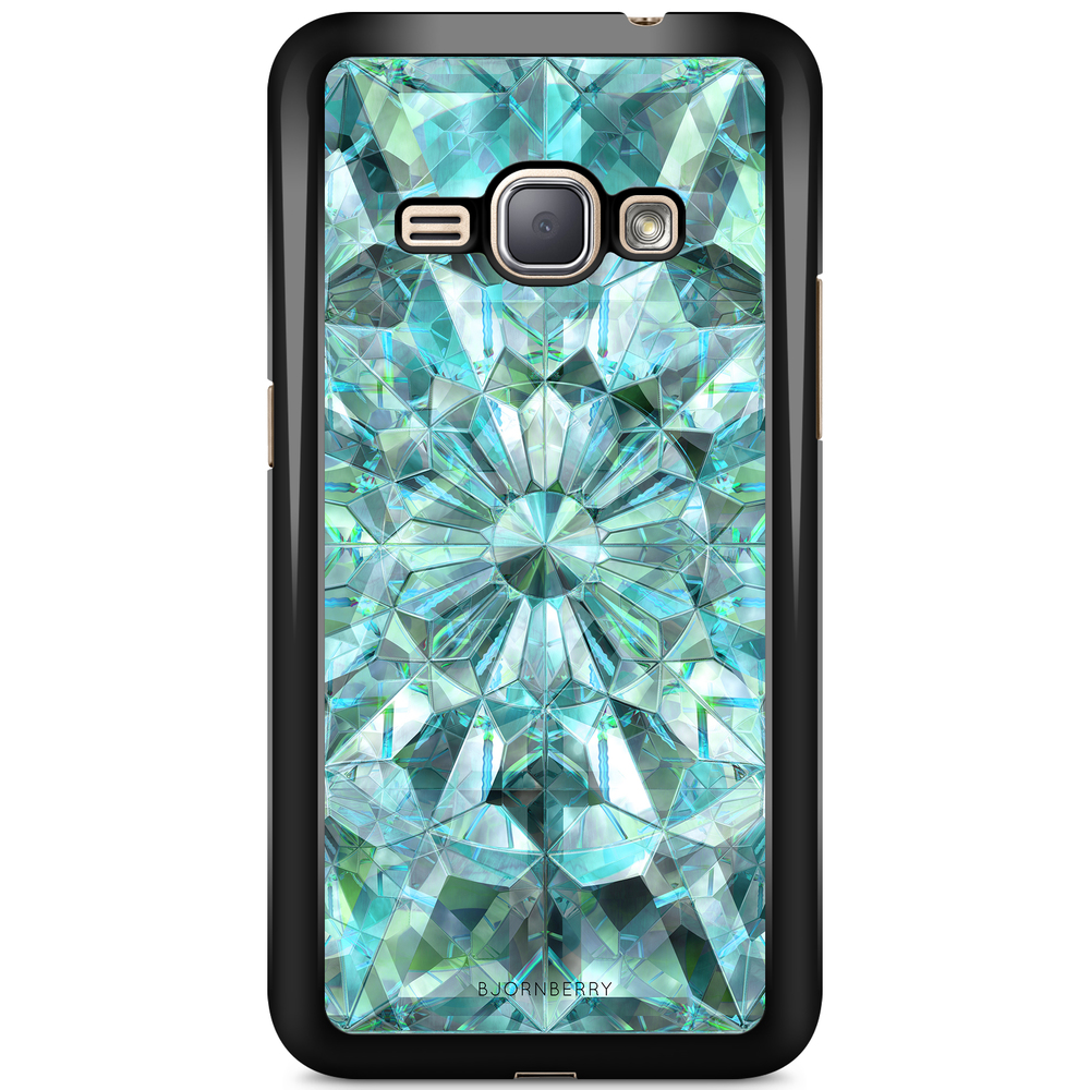 Samsung Galaxy J1 (2016) Case - Green Crystals