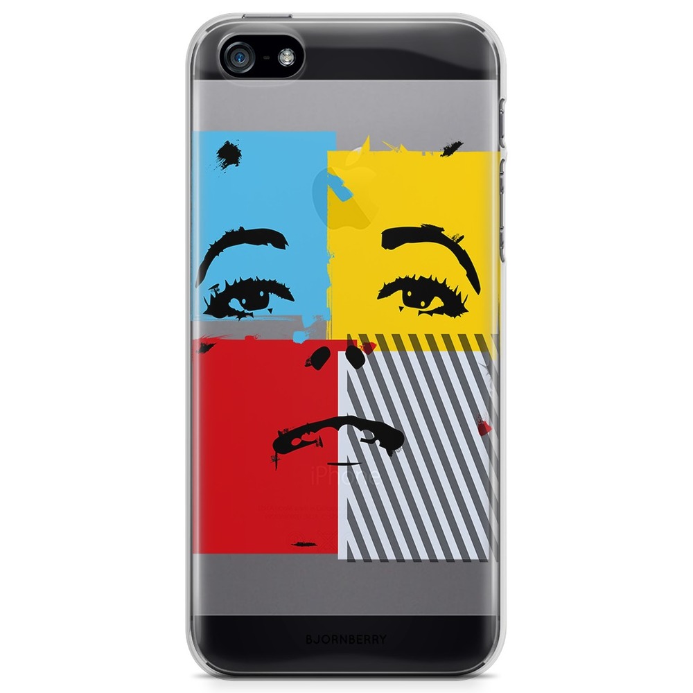 iPhone 5/5S/SE (2016) TPU Case - Pop-Art