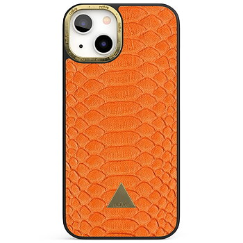 Naive iPhone 13 Case - Orange Snake