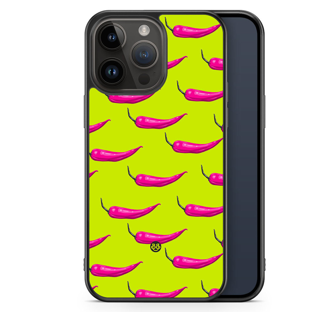 iPhone 14 Pro Max Case - Chilli Pattern