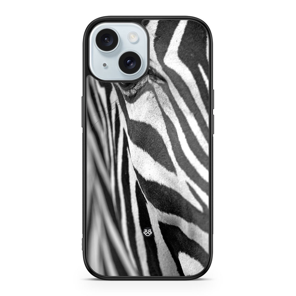 iPhone 15 Case - Zebra Eye