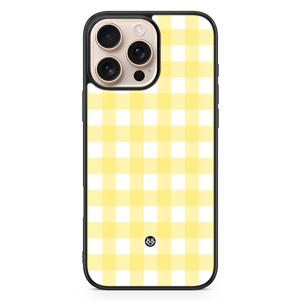 iPhone 16 Pro Max Case - Lemon Check