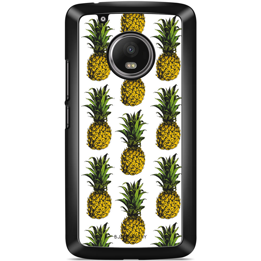 Moto G5 Plus Case - Pineapple Pattern