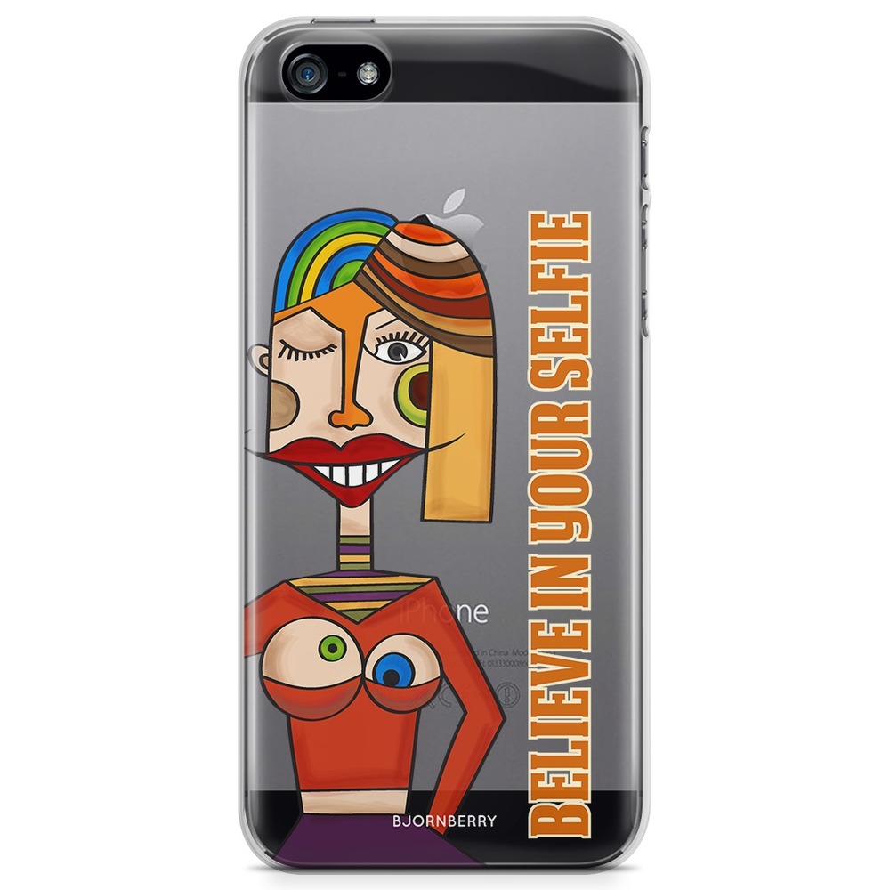 iPhone 5/5S/SE (2016) TPU Case - Selfie