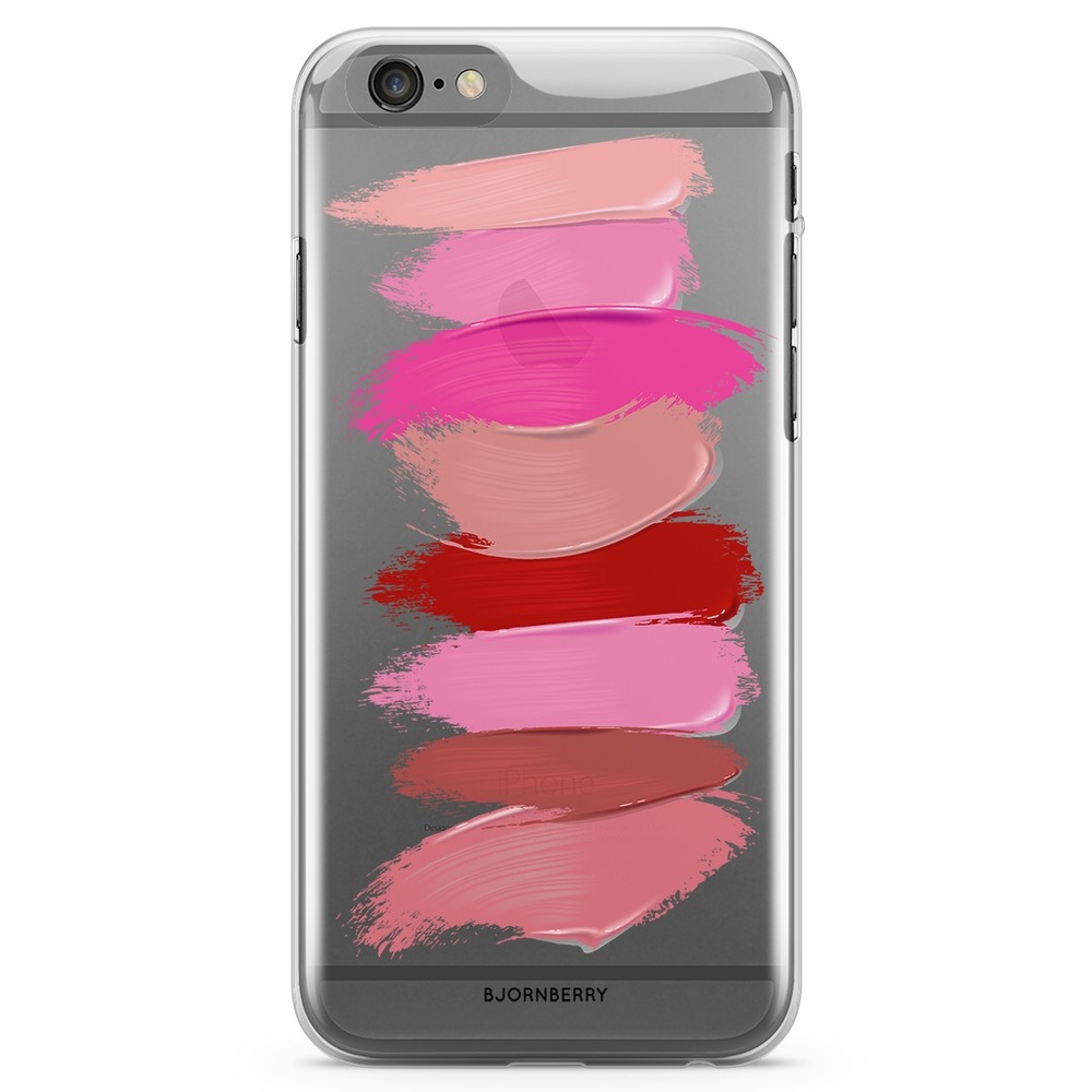 iPhone 6 Plus/6s Plus TPU Case - Lipstick Smears