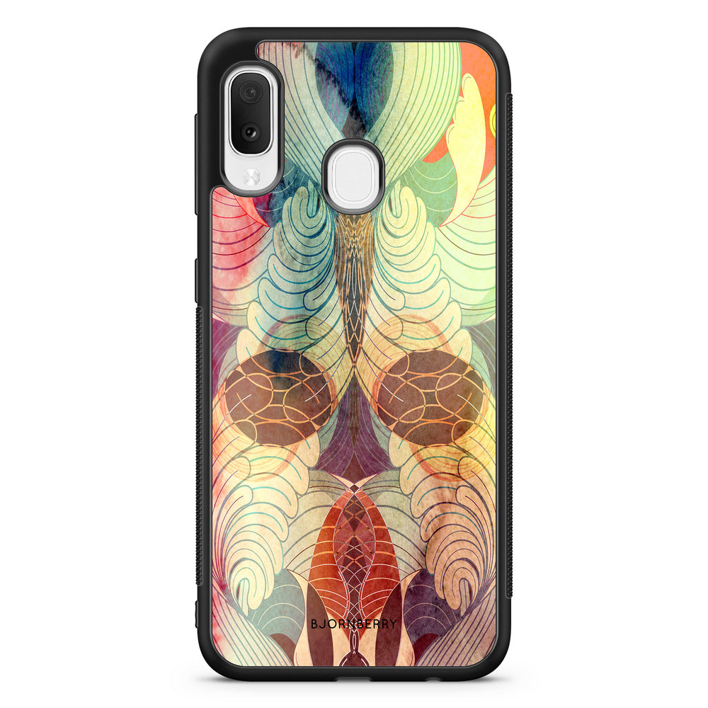 Samsung Galaxy A20e Case - Retro Pattern