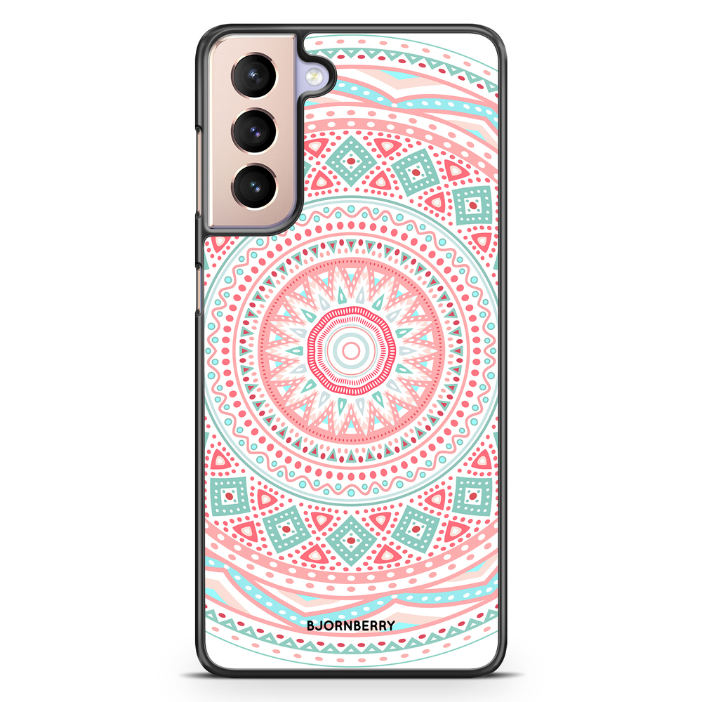 Samsung Galaxy S21 Case - Pastel Mandala