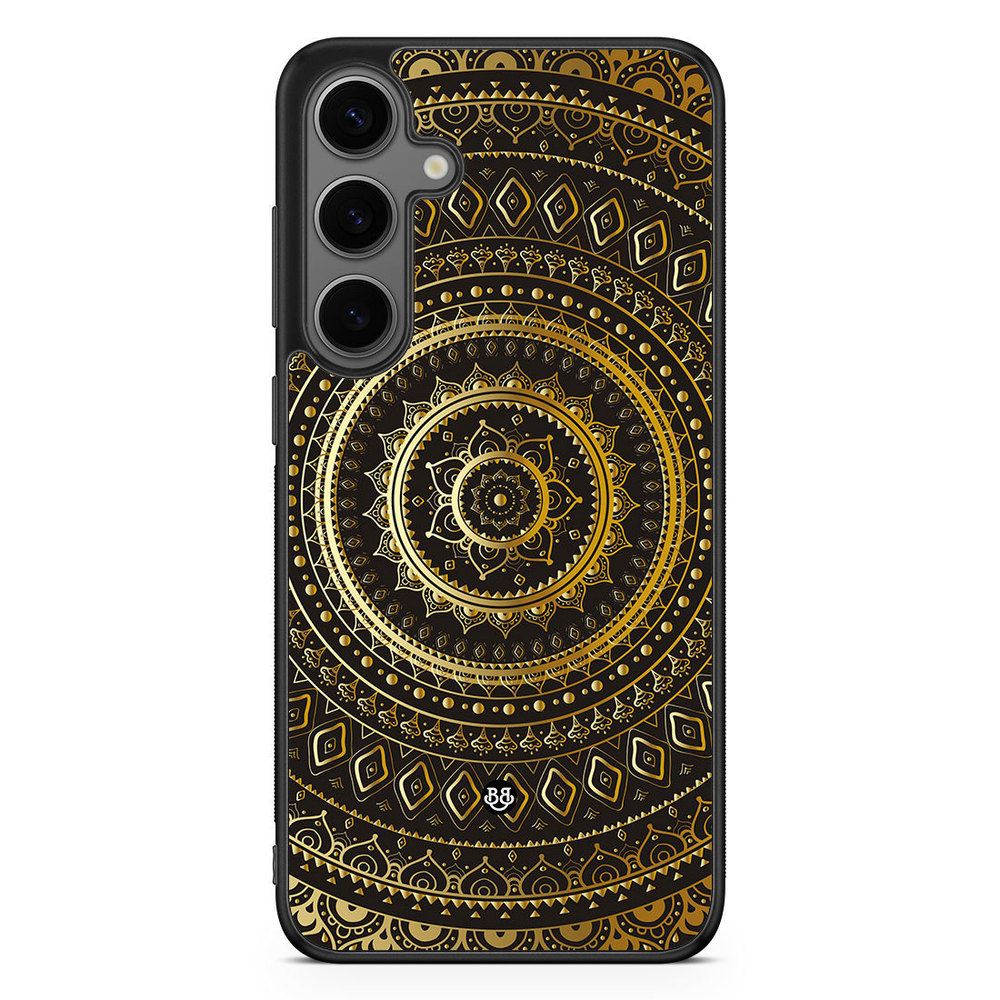 Samsung Galaxy S24 Plus Case - Gold Mandala