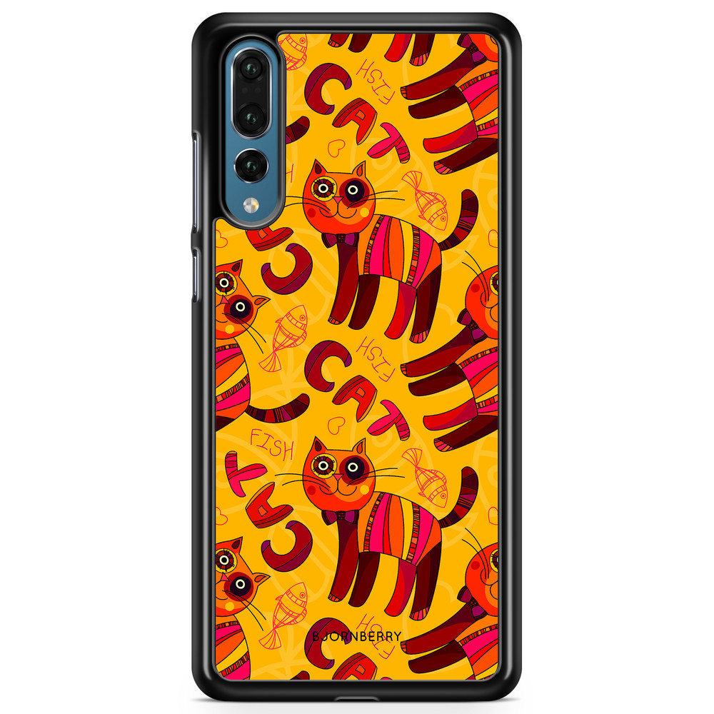 Huawei P20 Pro Case - Cat & Fish
