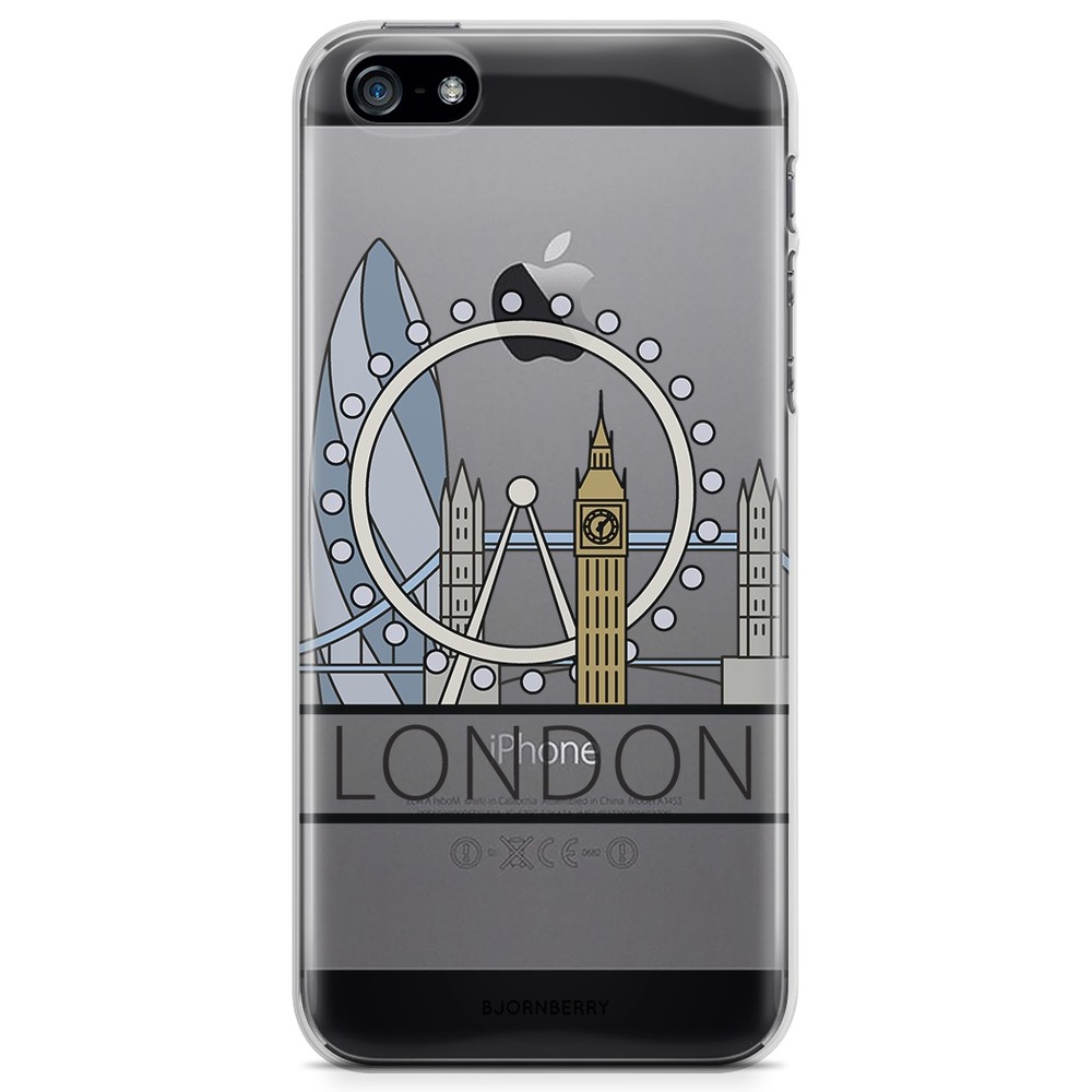 iPhone 5/5S/SE (2016) TPU Case - LONDON