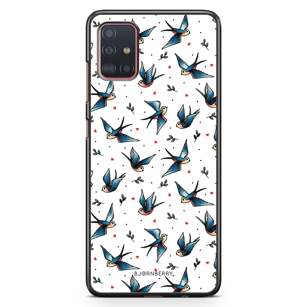 Samsung Galaxy A51 Case - Swallows