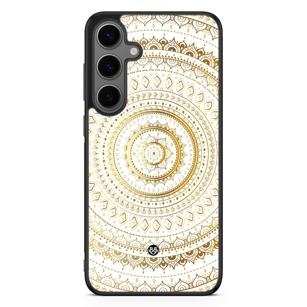 Samsung Galaxy S24 Plus Case - Gold Mandala