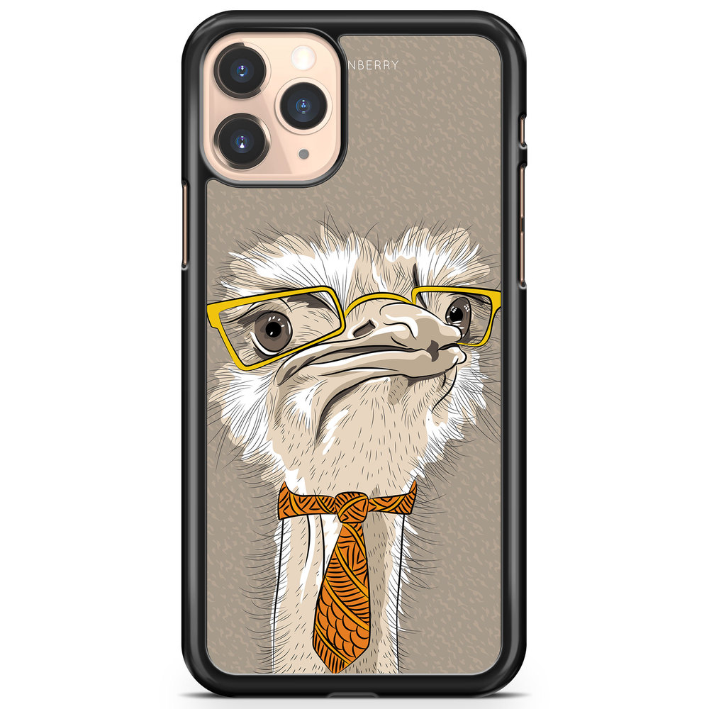 iPhone 11 Pro Case - Hipster Ostrich