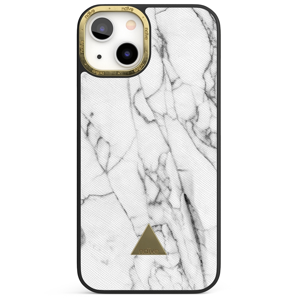 Naive iPhone 13 Case - Milky Marble