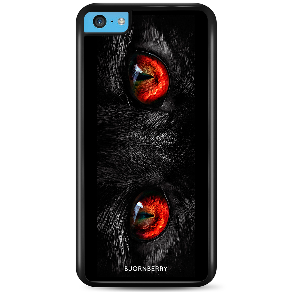 iPhone 5C Case - Red Cat Eyes