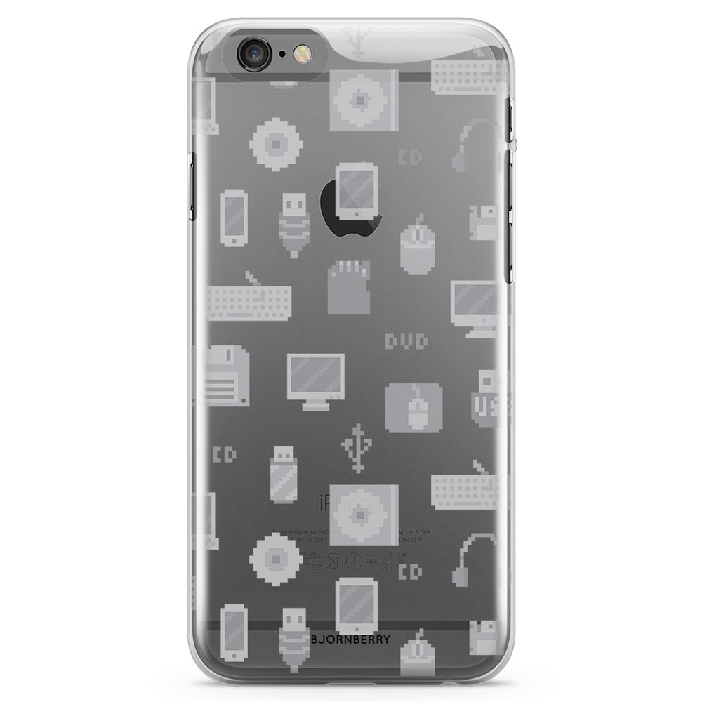 iPhone 6 Plus/6s Plus TPU Case - Pixel Art