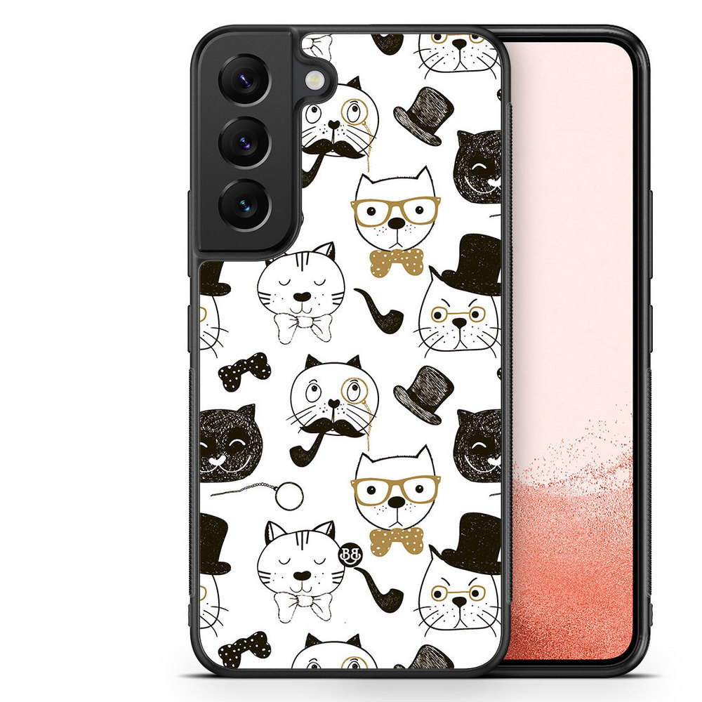 Samsung Galaxy S23 Plus 5G Case - Cartoon cats