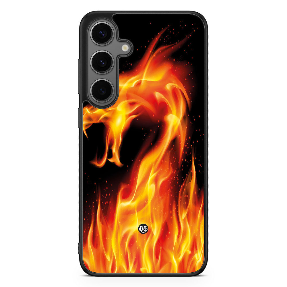 Samsung Galaxy S24 Plus Case - Flames Dragon