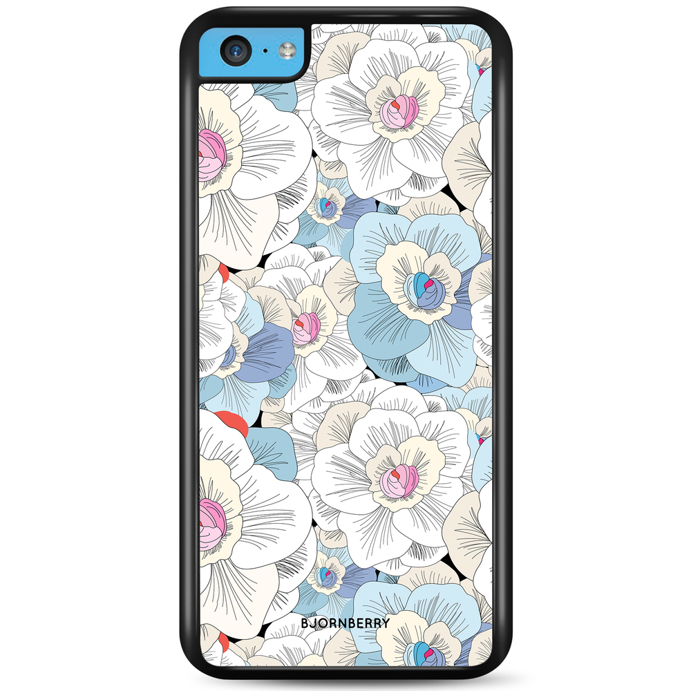 iPhone 5C Case - Delicate Flowers