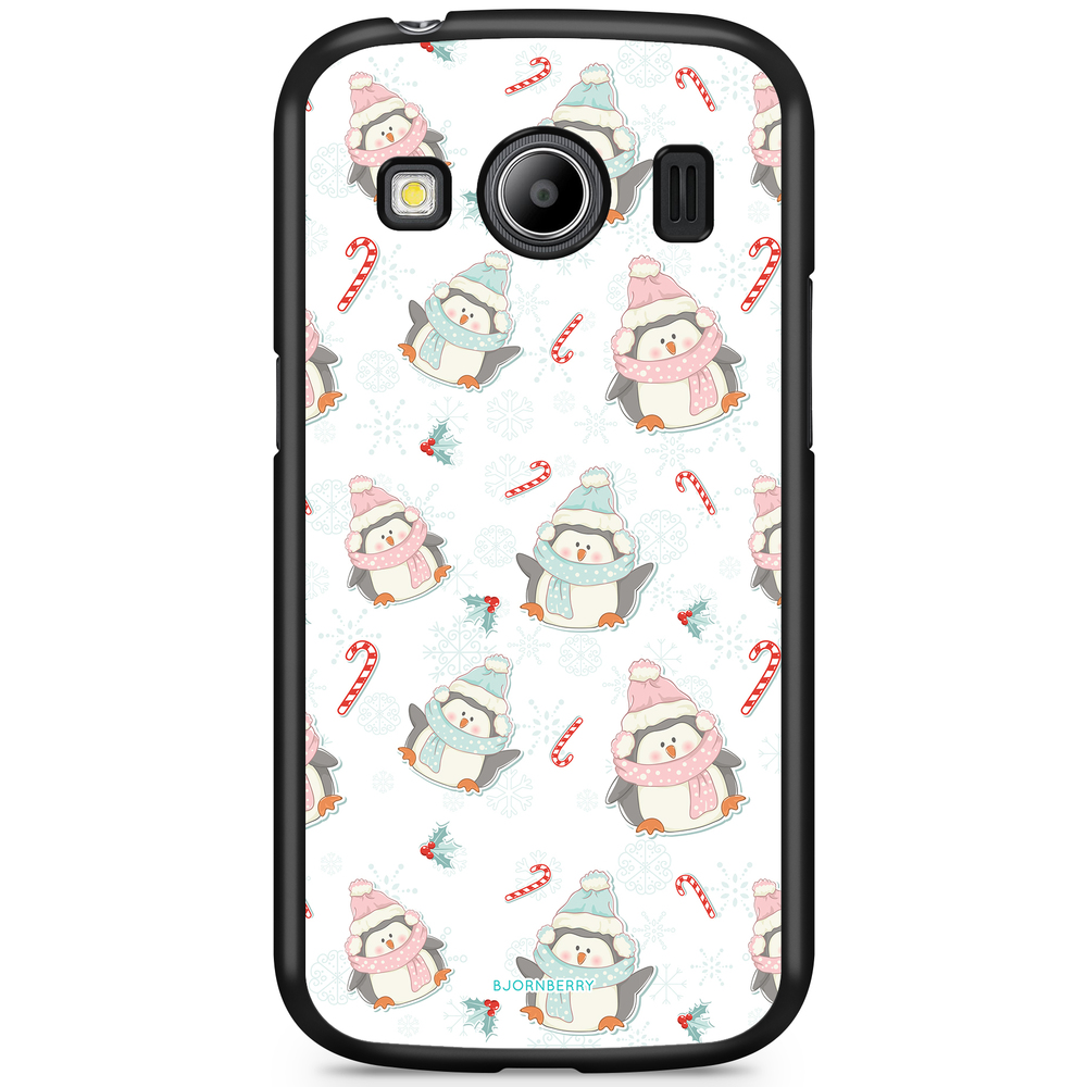 Samsung Galaxy Ace 4 Case - Christmas Penguins