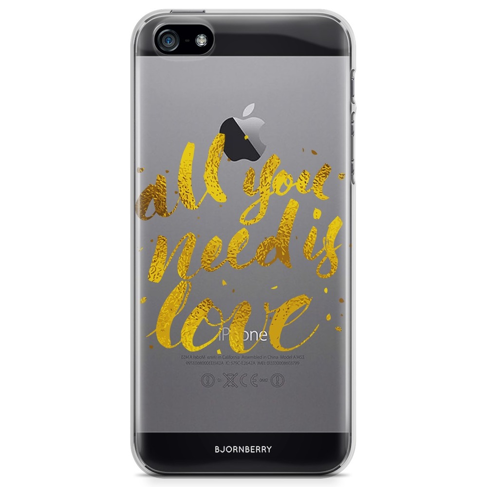 iPhone 5/5S/SE (2016) TPU Case - All you need is love