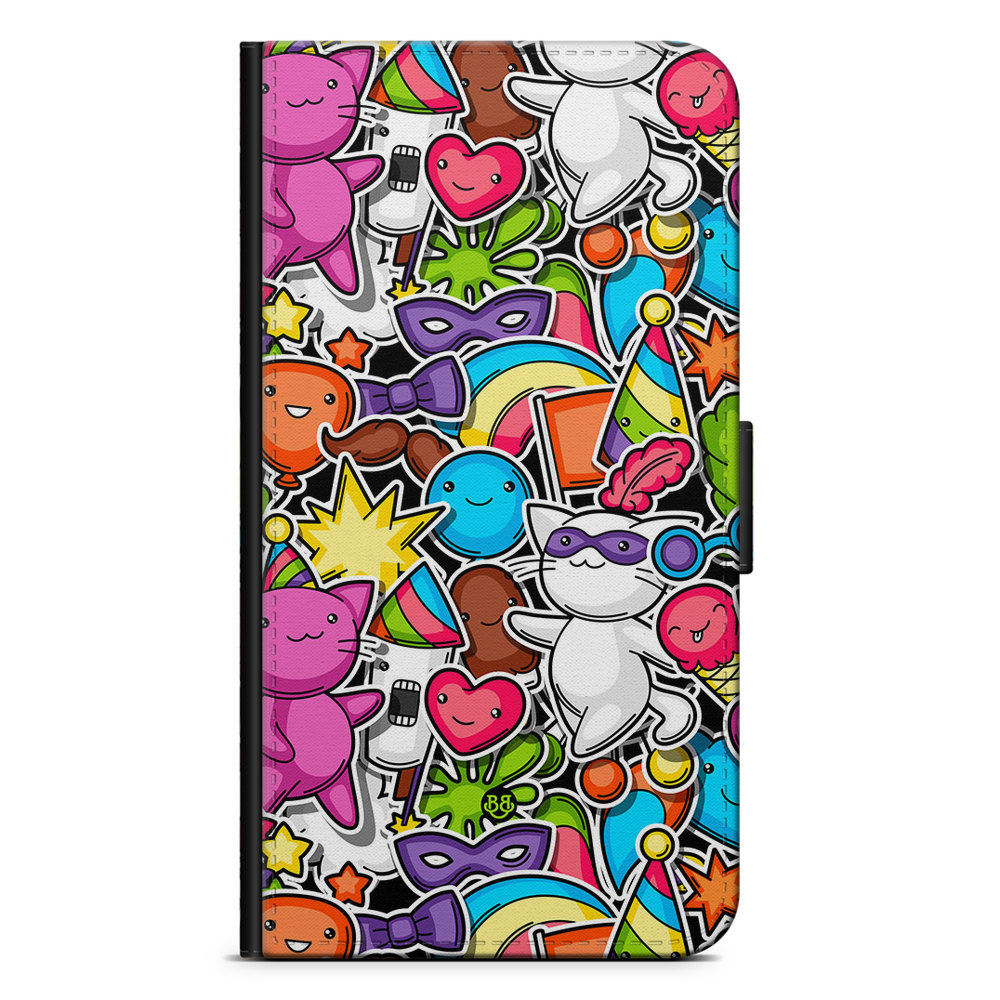Xiaomi 12 Pro Wallet Case - Cute Sticker