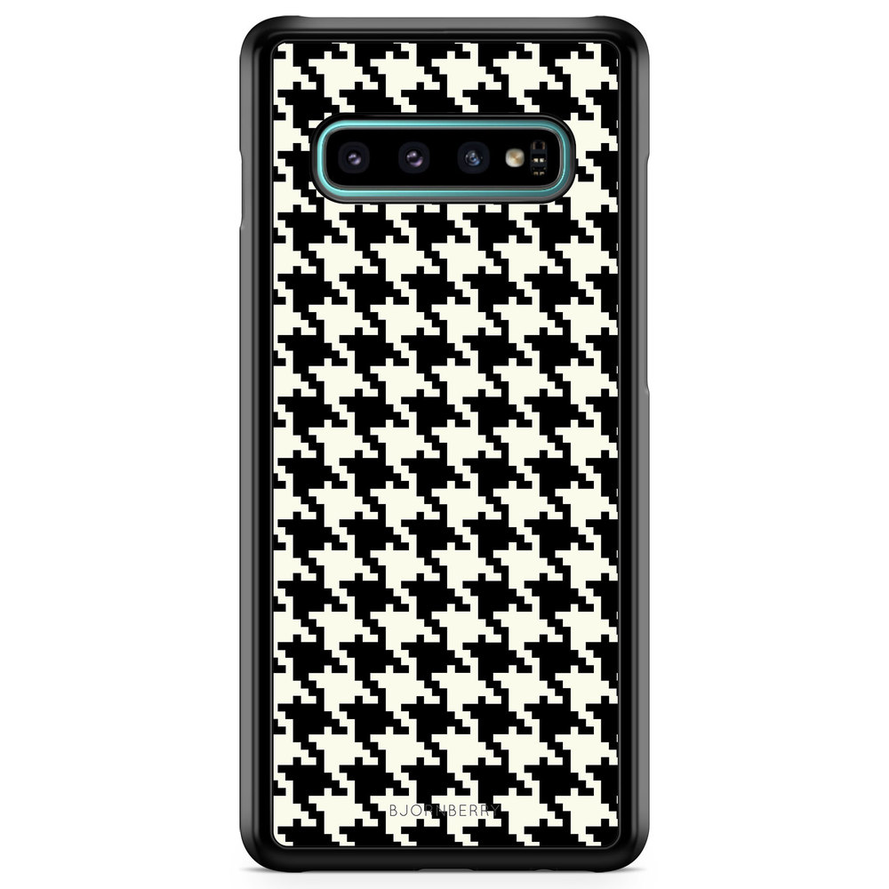 Samsung Galaxy S10 Case - Houndstooth