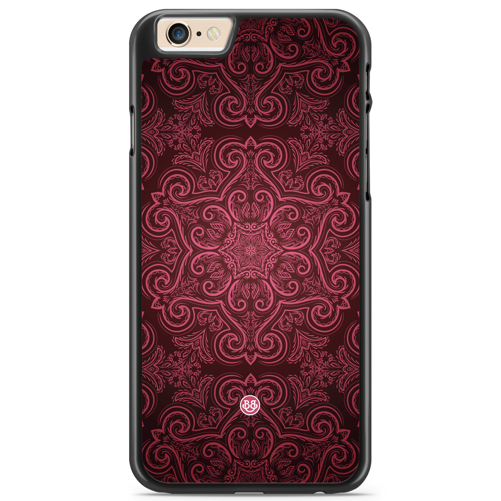 iPhone 6 Plus/6s Plus Case - Red Retro Pattern