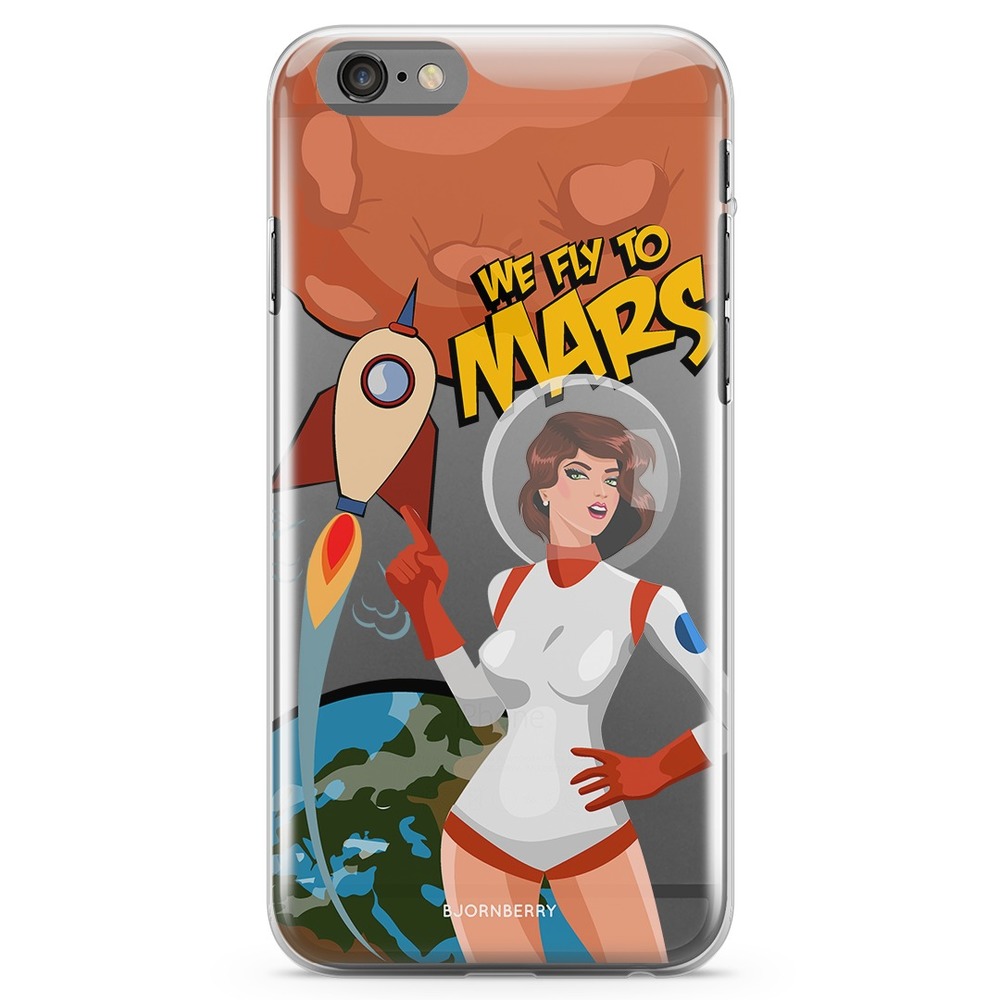iPhone 6 Plus/6s Plus TPU Case - We Fly To Mars