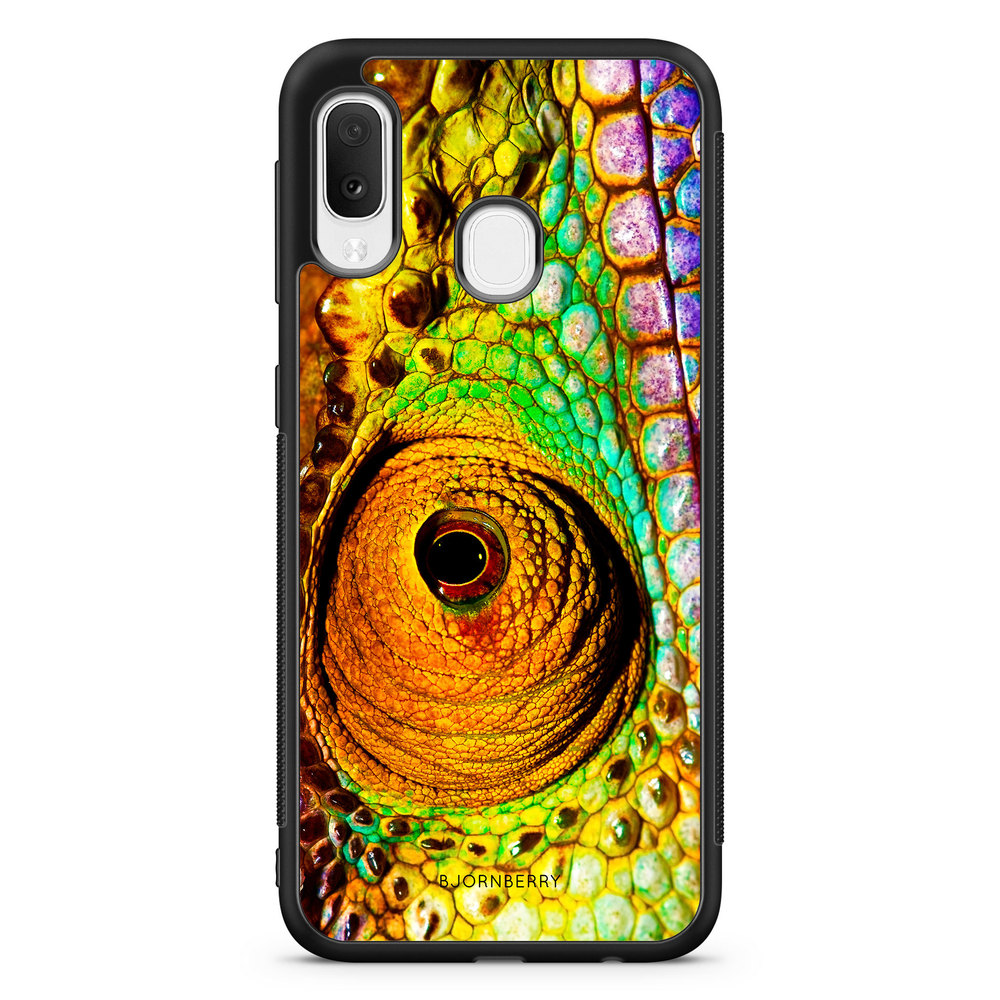 Samsung Galaxy A20e Case - Chameleon Eye