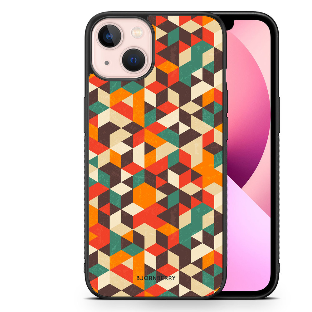 iPhone 13 Case - Retro Geometric