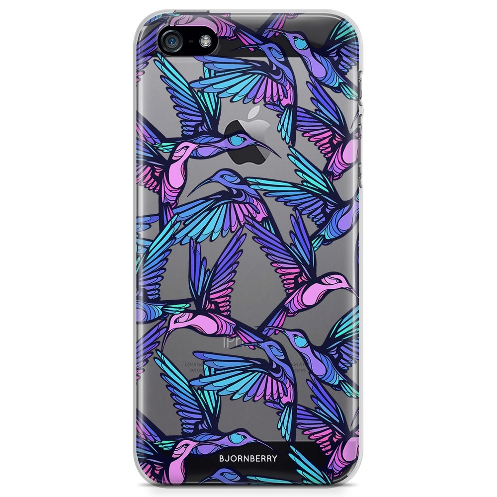 iPhone 5/5S/SE (2016) TPU Case - Hummingbirds