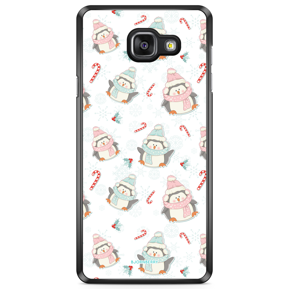 Samsung Galaxy A5 6 (2016) Case - Christmas Penguins
