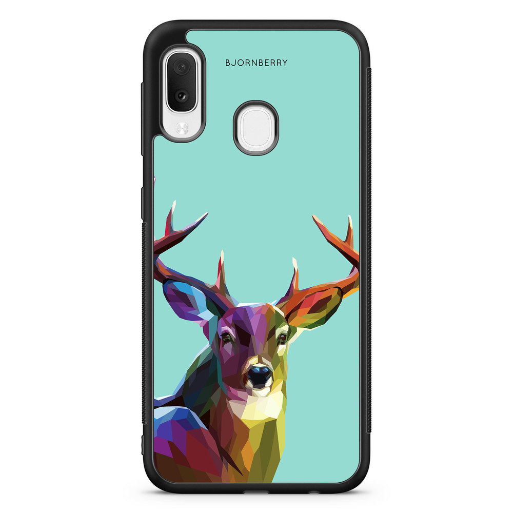 Samsung Galaxy A20e Case - Colorful Deer