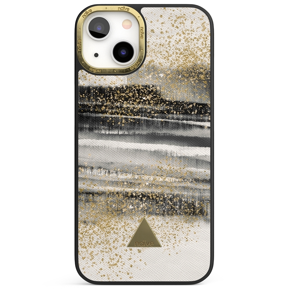 Naive iPhone 13 Case - Sparkly Tie Dye