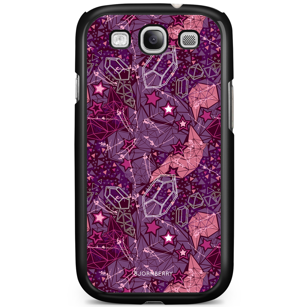Samsung Galaxy S3 Mini Case - Purple Stars