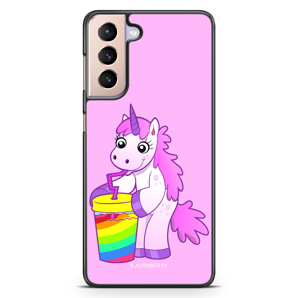 Samsung Galaxy S21 Case - Drinking Unicorn