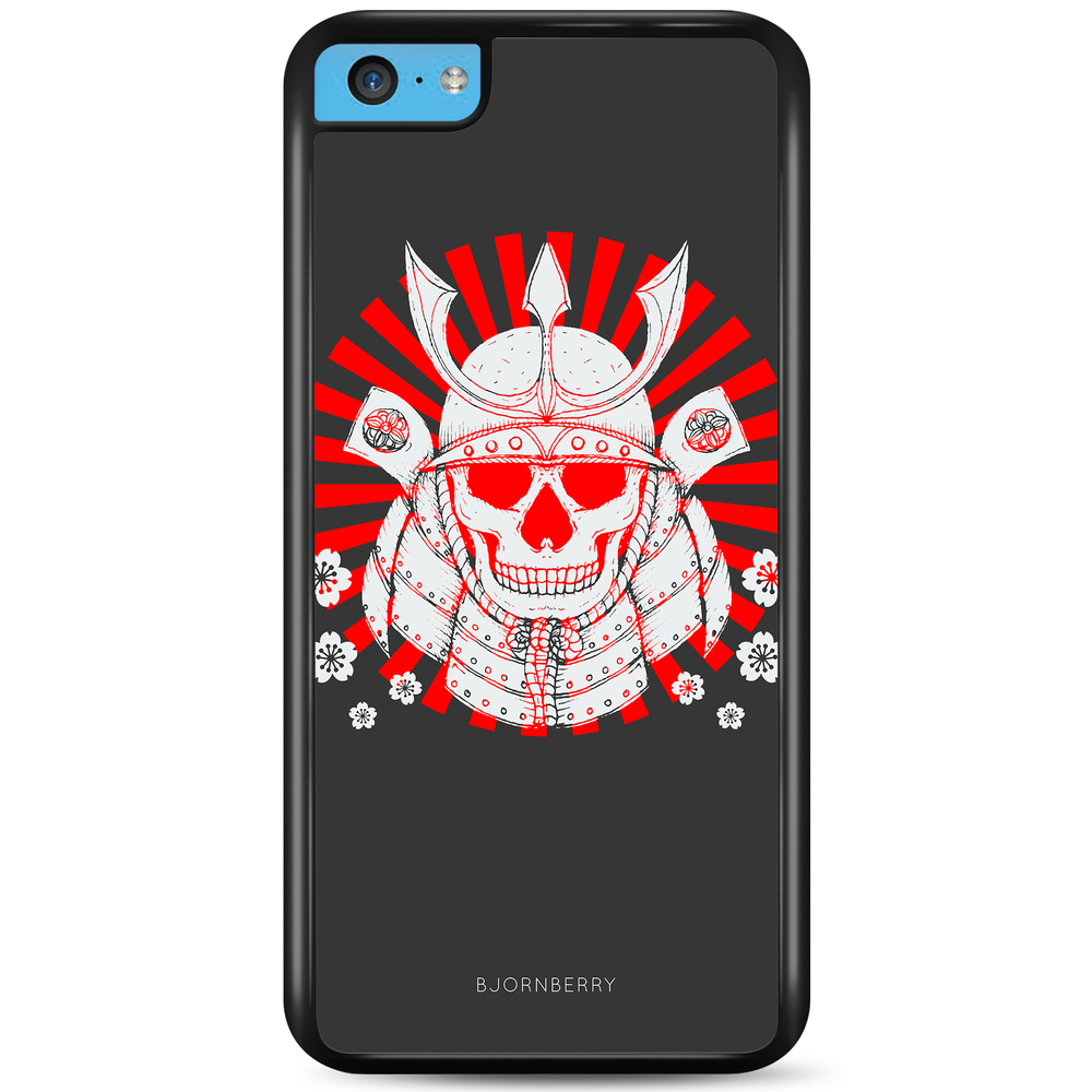 iPhone 5C Case - Samurai Skull